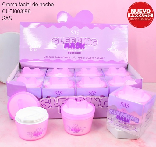 [CU01003196] MASCARA PARA DORMIR HIDRATANTE ACIDO HYALURONICO SAH224-2