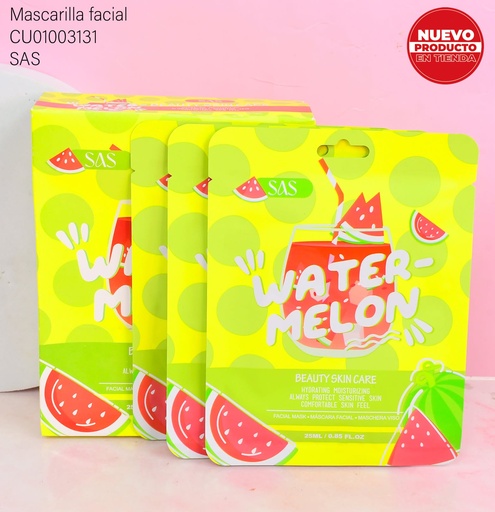 [CU01003131] MASCARILLA WATERMELON SA011