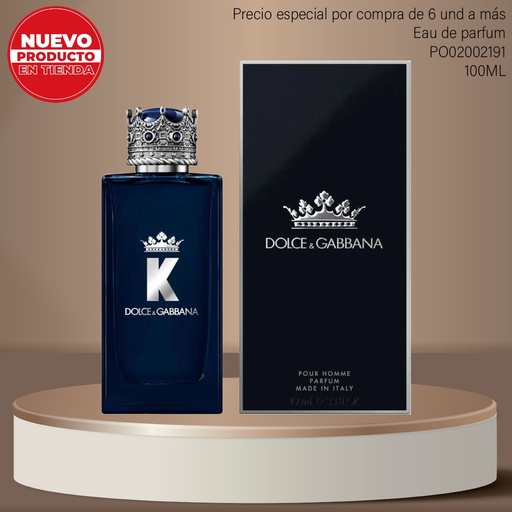 [PO02002191] PERFUME KING MEN DOLCE&GABBANA EDP MADE EN ITALIA 100ML