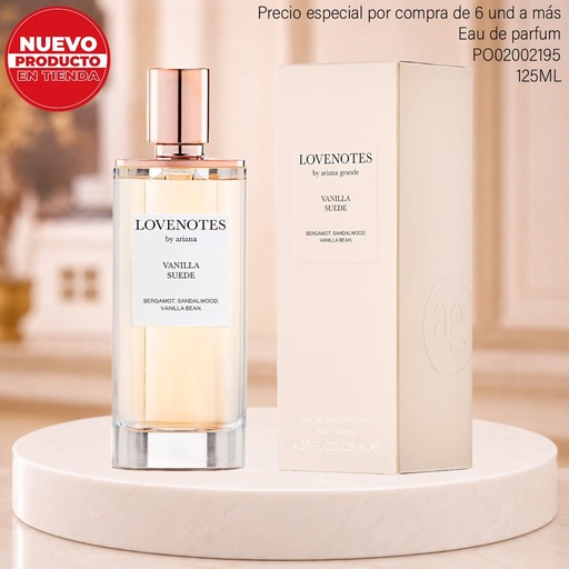 [PO02002195] PERFUME LOVENOTES VANILLA SUEDE ARIANA GRANDE EDP 125ML