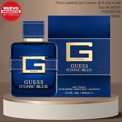 [PO02002196] PERFUME GUESS ICONIC BLUE 100ML EDP