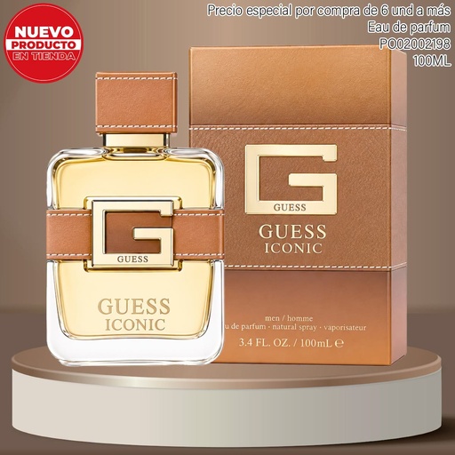 [PO02002198] PERFUME GUESS ICONIC MEN EDP 100ML