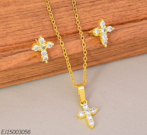 [EJ15003056] SET CRUZ ZIRC. SE1595-144 (INV526)