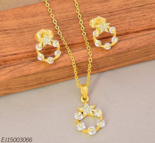 [EJ15003066] SET RD. ZIRC. ESTRELLA SE1612-10 (INV526)