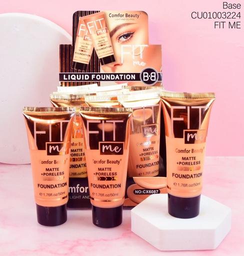 [CU01003224] BASE LIQUIDA FIT GOLD COMFOR BEAUTY CX6087