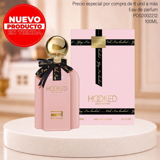 [PO02002212] PERFUME ORIGINAL AFNAN RUE BROCA HOOKED POUR HOMME YAY J´M 100ML/3.4 EDP SPRAY