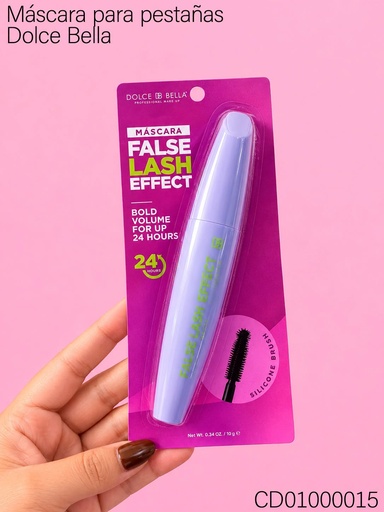 [CD01000015] MASCARA PARA PESTAÑAS EFECTO 24HRS VG8710 (DB1)