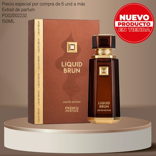 [PO02002232] PERFUME ORIGINAL LIQUID VRUN LIMITED EDITION FRENCH AVENUE EDP 150ML/5.07