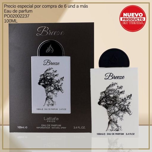 [PO02002237] PERFUME PRIDE BREEZE LATTAFA 1000ML EDP