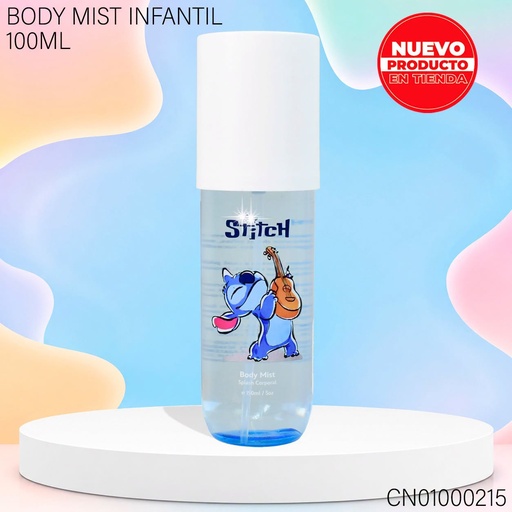 [CN01000215] BODY MIST STITCH DISNEY 150ML DS92104