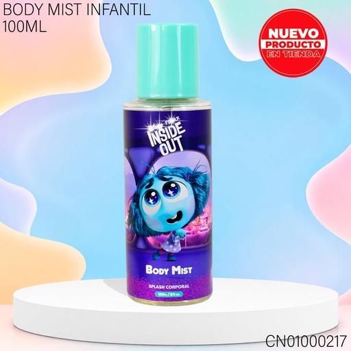 [CN01000217] BODY SPLASH INSIDE OUT DISNEY 100ML DS90034