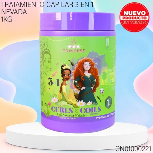 [CN01000221] TRATAMIENTO CAPILAR DISNEY MERIDA & TIANA DS92373