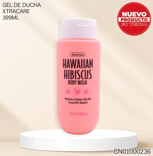 [CN01000236] GEL DE BAÑO XTRACARE 399ML HAWAIIAN HIBISCUS 5030