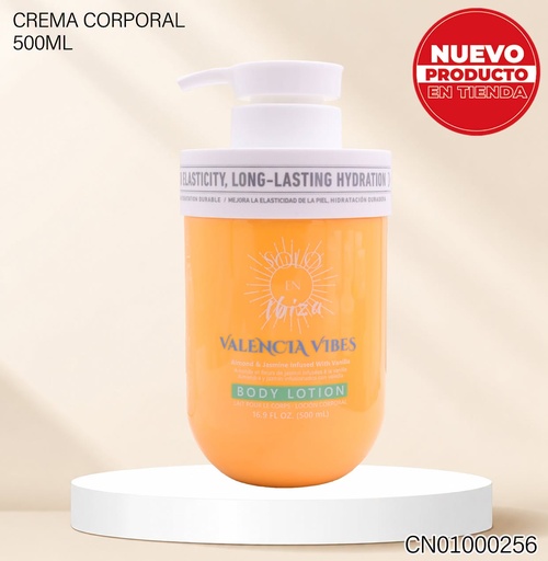 [CN01000256] CREMA CORPORAL SOLO EN IBIZA 500ML VALENCIA VIBES 60714