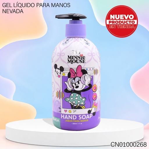 [CN01000268] JABON LIQUIDO DISNEY 500ML MINNIE MOUSE DS92404