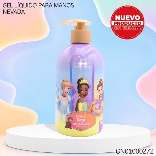 [CN01000272] JABON LIQUIDO DISNEY 500ML PRINCESS DS03218