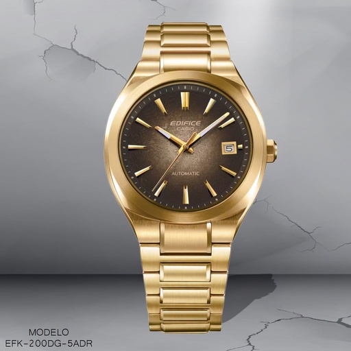 [EFK-200DG-5ADR] RELOJ CASIO G-EDIFICE ANALOGO CAB. EFK-200DG-5ADR (5766) METAL DOR.
