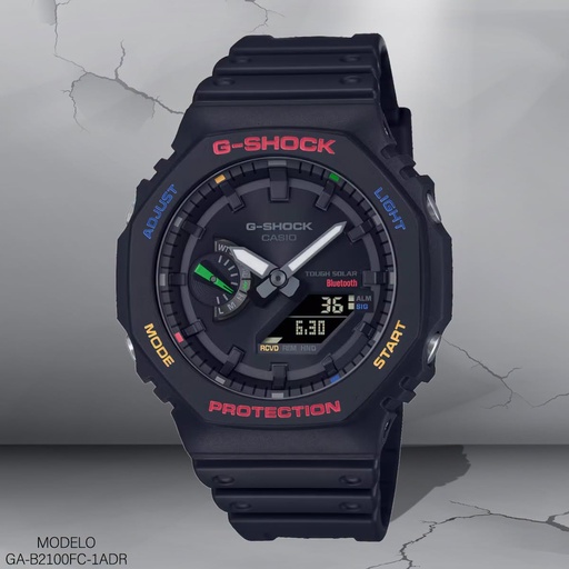 [GA-B2100FC-1ADR] RELOJ CASIO G-SHOCK ANA/DIG. CAB. GA-B2100FC-1ADR (5689) RESINA NEGRA.