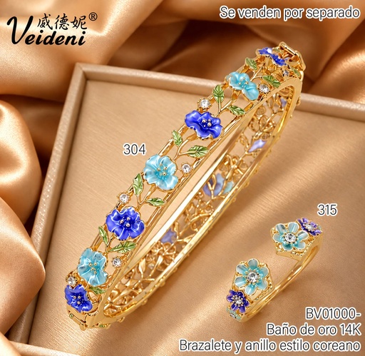 [BV01000315] ANILLO BAÑO DE ORO 14K.EXTREMOS HOJAS CALADAS JZ-286 (2VEI211026)