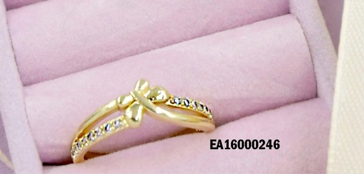 [EA16000246] ANILLO ENTRELAZADO CON LÍBELULA