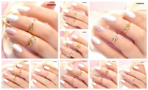 [EA16000238] ANILLOS MIDI ESTILOS VARIOS