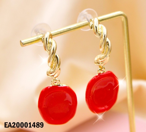 [EA20001489] ARETE MEDIA ARGOLLA COLGANTE RD ROJO