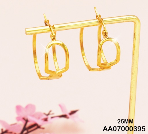 [AA07000395] ARGOLLAS ACERO ANCHAS FIGURAS FLECHAS GRUESA 25MM