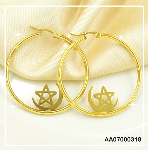 [AA07000318] ARGOLLAS C/CENTRO MEDIA LUNA Y ESTRELLA