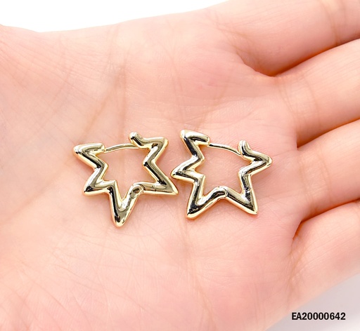 [EA20000642] ARGOLLAS EN FORMA DE ESTRELLA