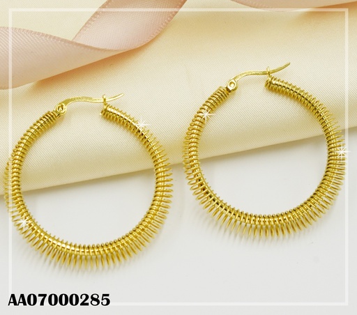[AA07000285] ARGOLLAS LISAS CUBIERTA CON RESORTE 40MM