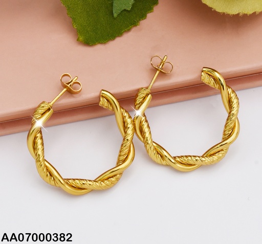 [AA07000382] ARGOLLAS TORSAL TORENADO GRABADO/LISAS 30MM P4157