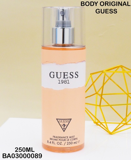 [BA03000089] BODY GUESS 1981 250ML