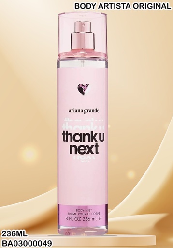 [BA03000049] BODY MIST THANK U NEXT ARIANA GRANDE 236 ML