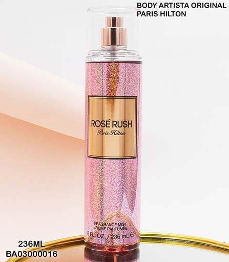 [BA03000016] BODY MIST WOMEN PARIS HILTON ROSE RUSH