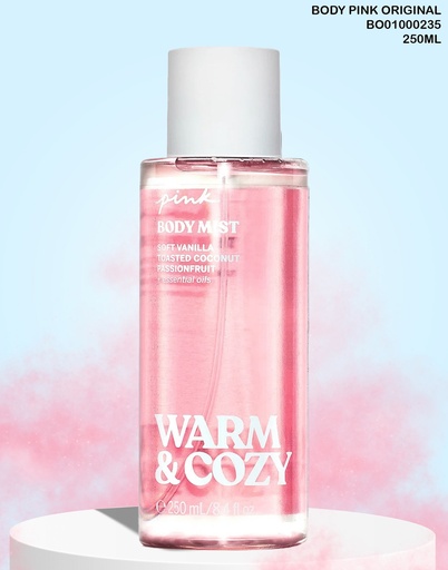 [BO01000235] BODY PINK MIST WARM & COZY 250ML