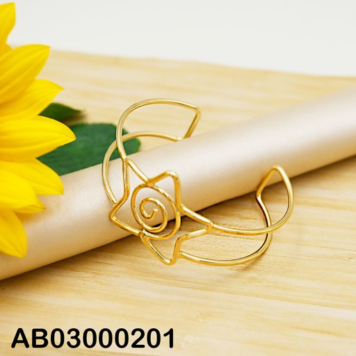 [AB03000201] BRAZALETE AJUSTABLE CROQUI ESTRELLA CENTRO