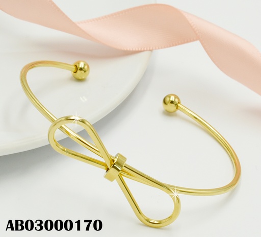[AB03000170] BRAZALETE AJUSTABLE LAZO AL CENTRO