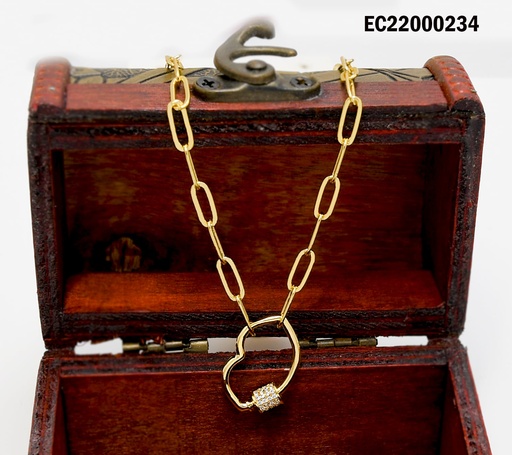 [EC22000234] CADENAS ESLABONES GRANDES DIJE LABIO