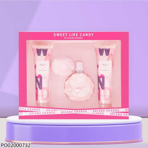 [PO02000732] ESTUCHE 3 PCS SWEET LIKE CANDY ARIANA GRANDE
