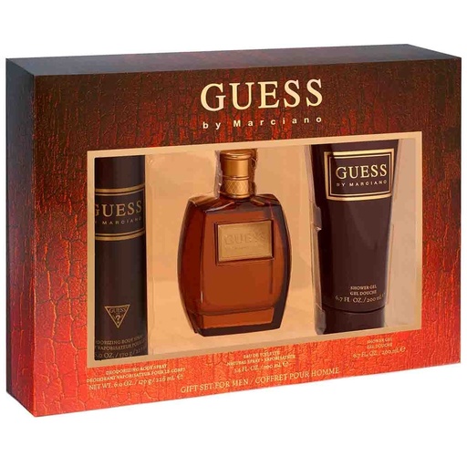 [PO02000312] ESTUCHE GUESS BY MARCIANO FOR MEN 3 PCS
