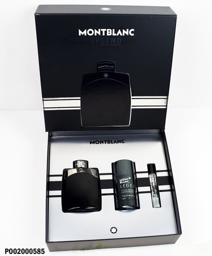 [PO02000585] ESTUCHE LEGEND MONTBLANC FOR MEN EDT 2 PCS 100ML/7.5ML