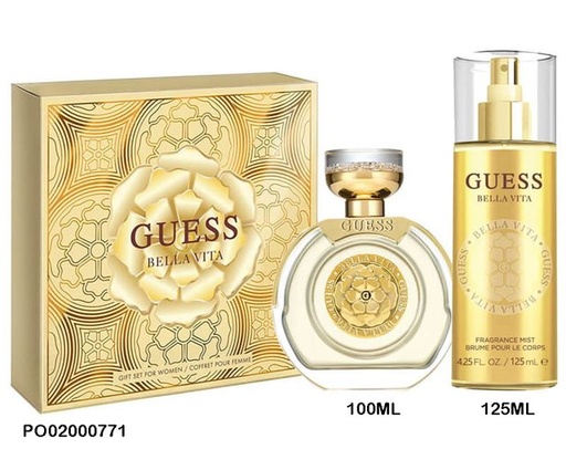 [PO02000771] ESTUCHE PERFUMES GUESS BELLA VITA 2PCS 100-125ML