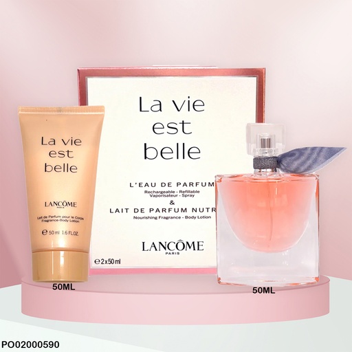 [PO02000590] ESTUCHE PERFUMES LA VIE EST BELLE TRAVEL EXCLUSIVE EDP 2X50ML