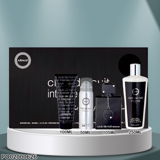 [PO02000626] GIFT SET 4PCS FOR MEN CLUB DE NUIT INTENSE MAN ARMAF