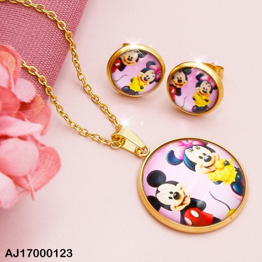 [AJ17000123] JUEGO REDONDO C/MICKEY Y MINNIE