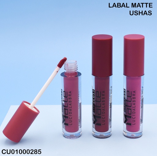 [CU01000285] LIPGLOSS MATTE LUCIDALABBRA USHAS LG2401