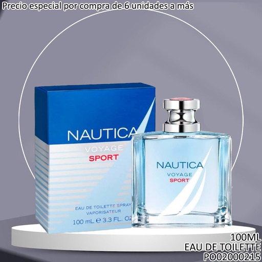 [PO02000215] PERFUME NAUTICA VOYAGE SPORT 100ML EDT