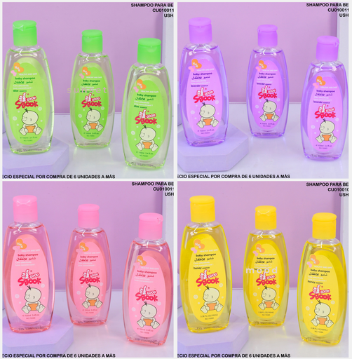 [CU01001003] BABY SHAMPOO GOOD SBOOK ESENCIA SURTIDA - 100ML 7008