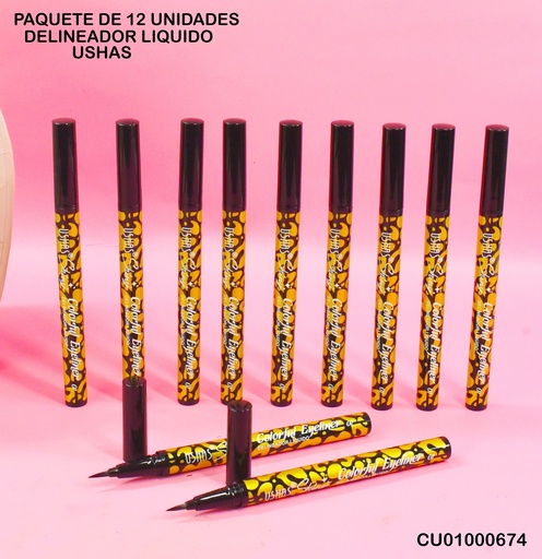 [CU01000674] PAQUETE 12 UNID.LÁPIZ DELINEADOR OJOS SHINY TP319