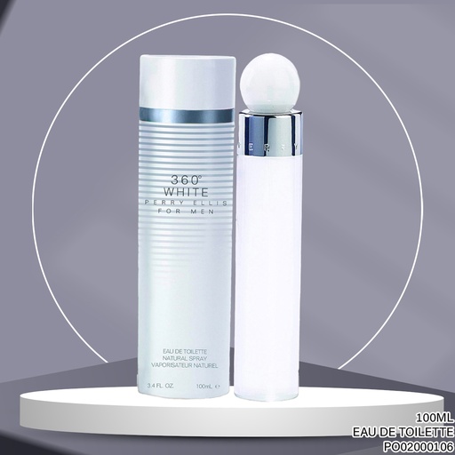 [PO02000106] PERFUME 360° WHITE PERRY ELLIS FOR MEN